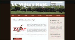 Desktop Screenshot of ecwilsonmeat.com